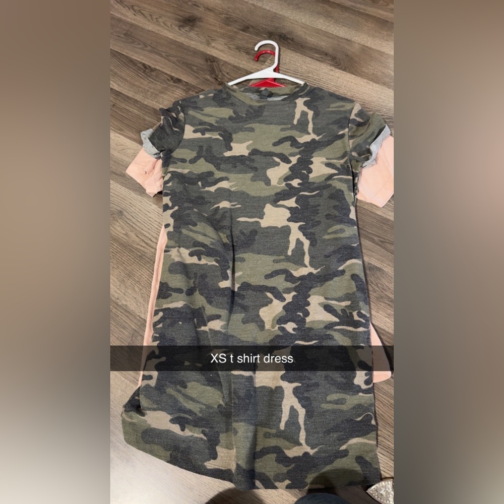 Camo Kids T-Shirt Dress
